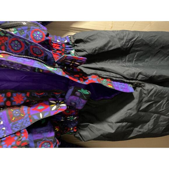 Edelweiss Vintage Retro Colorful Patterned Snowsuit 10 - Picture 13 of 15